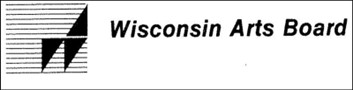 Wisconsin Arts Board logo from the 1980s to 1992.